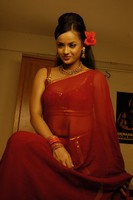 Tanu Roy Hot Saree Photos